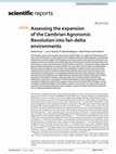 Assessing the expansion of the Cambrian Agronomic Revolution into fan-delta environments Cover Page