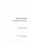 Redes de criação construção da obra de arte Cecilia Almeida Salles Cover Page