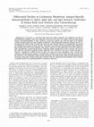 Research paper thumbnail of Differential Decline in Leishmania Membrane Antigen-Specific Immunoglobulin G (IgG), IgM, IgE, and IgG Subclass Antibodies in Indian Kala-Azar Patients after Chemotherapy