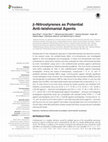 Research paper thumbnail of β-Nitrostyrenes as Potential Anti-leishmanial Agents