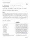 Scalable Detector Design for a High-Resolution Fast-Neutron Radiography Panel Cover Page