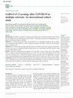 SARS-CoV-2 serology after COVID-19 in multiple sclerosis: An international cohort study Cover Page