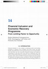 14. Financial Inclusion and Economic Recovery Programme: From Limiting Factor to Opportunity Cover Page