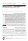 Research paper thumbnail of Clinical Characteristics of COVID-19 Infection in Newborns and Pediatrics: A Systematic Review