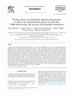 Probing silicon and aluminium chemical environments in silicate and aluminosilicate glasses by solid state NMR spectroscopy and accurate first-principles calculations Cover Page