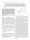 An Analytical Fringe Capacitance Model for Interconnects Using Conformal Mapping Cover Page