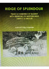 Ridge of Slpendour:Trade & Commerce in Gujarat With Reference to Western India (300 B.C. TO 700 A.D.) Cover Page