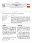 Research paper thumbnail of Modification of surface properties of silicon micro-molds by nitrogen and silicon doped diamond-like carbon coatings deposited with magnetron co-sputtering