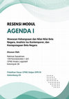 Research paper thumbnail of Resensi Modul Agenda I Latsar CPNS 2024: Nilai Wawasan Kebangsaan dan Bela Negara, Analisis Isu Kontemporer, dan Kesiapsiagaan Bela Negara