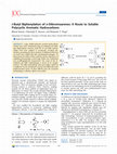 t-Butyl biphenylation of o-dibromoarenes: a route to soluble polycyclic aromatic hydrocarbons Cover Page