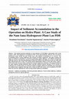 Research paper thumbnail of Impact of Sediment Accumulation in the Operation on Hydro Plant: A Case Study of the Nam Sana Hydropower Plant Lao PDR