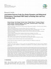 Association between Scale-Free Brain Dynamics and Behavioral Performance: Functional MRI Study in Resting State and Face Processing Task Cover Page