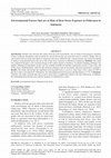 Research paper thumbnail of Environmental Factors that are at Risk of Heat Stress Exposure to Fishermen in Indonesia