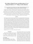 Research paper thumbnail of The Profiles of Blood Pressure and Blood glucose Level among the Elderly in “Y” Village, Gresik, Indonesia