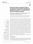 Research paper thumbnail of {"__content__"=>"Early Everolimus Initiation Fails to Counteract the Cytotoxic Response Mediated by CD8 T and NK Cells in Heart Transplant Patients.", "sup"=>{"__content__"=>"+"}}