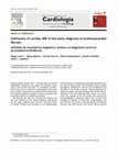 Research paper thumbnail of Usefulness of cardiac MRI in the early diagnosis of endomyocardial fibrosis