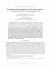 Experimental Investigation of the Pressure-Velocity Correlation of a M=0.6 Axisymmetric Jet Cover Page