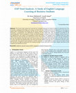 ESP Need Analysis: A Study of English Language Learning of Business Students Cover Page