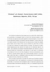 Prefacio" a Edmundo Husserl, Textos breves, Salamanca: Editorial Sígueme, 2019, 716 pp Cover Page