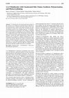 1,2,3-Thiadiazoles with Unsaturated Side Chains; Synthesis, Polymerization, and Photocrosslinking Cover Page