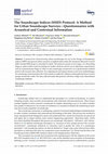 The Soundscape Indices (SSID) Protocol: A Method for Urban Soundscape Surveys—Questionnaires with Acoustical and Contextual Information Cover Page