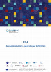 Europeanisation: operational definition Cover Page