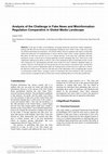 Research paper thumbnail of Analysis of the Challenge in Fake News and Misinformation Regulation Comparative in Global Media Landscape