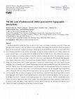 The life cycle of submesoscale eddies generated by topographic interactions Cover Page