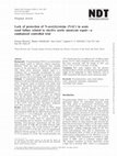 Lack of protection of N-acetylcysteine (NAC) in acute renal failure related to elective aortic aneurysm repair—a randomized controlled trial Cover Page