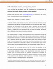 Research paper thumbnail of La noción de “lo político” como eje comprensivo en la construcción de artefactos interventivos: miradas críticas de jóvenes agrupados