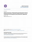 Different expression of placental pyruvate kinase in normal, preeclamptic and intrauterine growth restriction pregnancies Cover Page