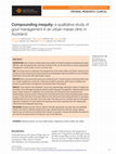 Research paper thumbnail of Compounding inequity: a qualitative study of gout management in an urban marae clinic in Auckland