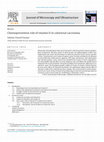 Chemopreventive role of vitamin D in colorectal carcinoma Cover Page