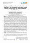 Hydrogeological Characterization and Hydrodynamic Behaviour of the Overexploited Diass Aquifer System (Senegal) Inferred from Long Term Groundwater Level Monitoring Cover Page