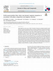 Research paper thumbnail of FeTiB Nanocrystalline Films: Static and Dynamic Magnetic Properties in Accordance with Phase Composition and Magnetic Structure