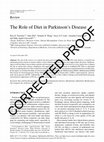 The Role of Diet in Parkinson’s Disease Cover Page