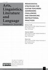 Pedagogical Strategies for Guitar Teachers: Addressing Challenges and Enhancing Instructional Practices (Atena Editora) Cover Page