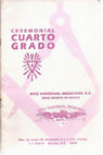 Ceremonial Cuarto Grado Cover Page