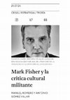 Mark Fisher y la crítica cultural militante [escrito junto a Manu Romero] Cover Page