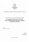 Una Riforma difficile da attuare. Temi e problemi del Servizio Sanitario Nazionale. 1979-1994 Cover Page