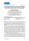 Étude des propriétés physico-chimiques et microbiologiques d'un biofertilisant élaboré à partir d’un mélange de résidus de récolte, d'un consortium bactérien et de roche phosphatée Cover Page