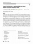 Research paper thumbnail of Properties and Assessment of Applications of Red Mud (Bauxite Residue): Current Status and Research Needs