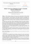 Research paper thumbnail of Modular Construction and Bioclimatic Strategies: A Sustainable Approach to Building Design