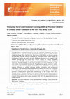 Research paper thumbnail of Measuring social and emotional learning skills of preschool children in Croatia : initial validation of the SSIS SEL Brief Scales