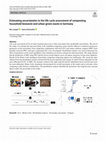 Estimating uncertainties in the life cycle assessment of composting household biowaste and urban green waste in Germany Cover Page