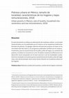 Research paper thumbnail of Urban poverty in Mexico, size of locality, household cha-racteristics and low remunerations, 2018