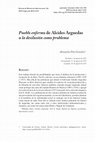 Research paper thumbnail of Pueblo enfermo de Alcides Arguedas o la desilusión como problema