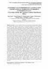 Research paper thumbnail of CUSTOMER VALUE PERFORMANCE, SATISFACTION AND RELATIONAL MARKETING ON PRIORITY CUSTOMER LOYALTY ( Case study of Bank ABC Surabaya Cendana Main Branch Office)