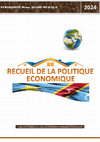 Recueil de la Politique Economique Cover Page