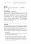 Research paper thumbnail of The Nuclear Disarmament Cases: Is Formalistic Rigour in Establishing Jurisdiction Impeding Access to Justice?